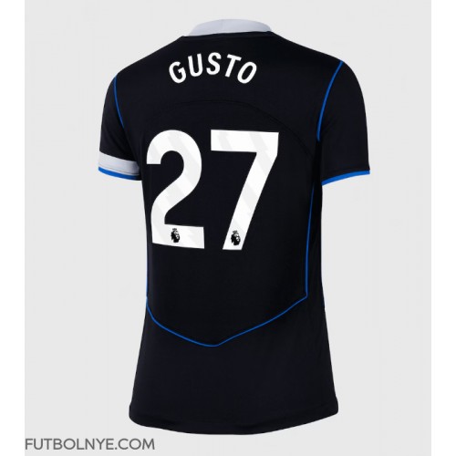 Camiseta Chelsea Malo Gusto #27 Tercera Equipación para mujer 2025-26 manga corta Camiseta Chelsea Malo Gusto #27 Tercera Equipación para mujer 2025-26 manga corta